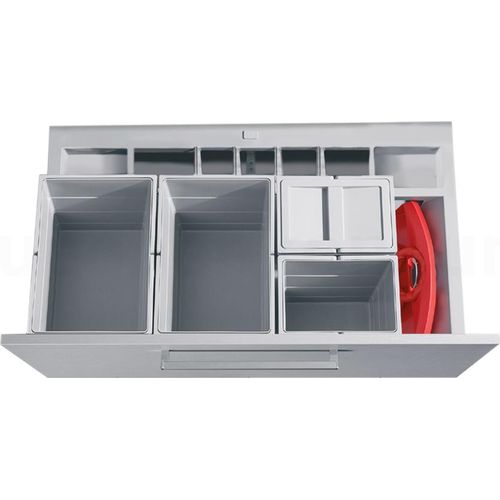 Hailo 3620911 Abfallsorter SEPARATO K 90 / Hailo AS Separato K 900 18/18/8/8/D/KS für 90 cm SB