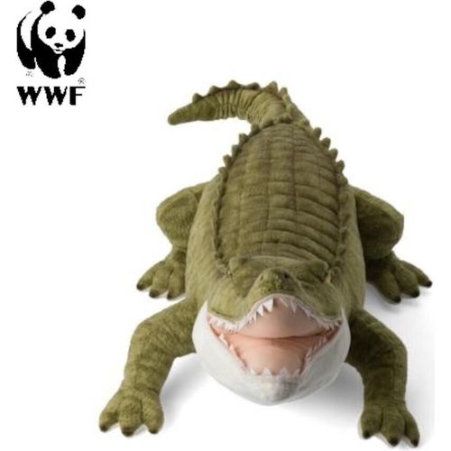 WWF Plüschtier Krokodil (90cm) lebensecht Kuscheltier Stofftier Plüschfigur