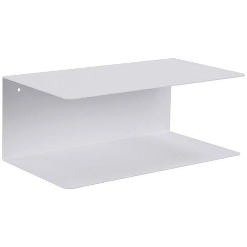 Nachttisch , Weiß , Metall , 35x14x20 cm , Reach , hängend , Schlafzimmer, Nachttische