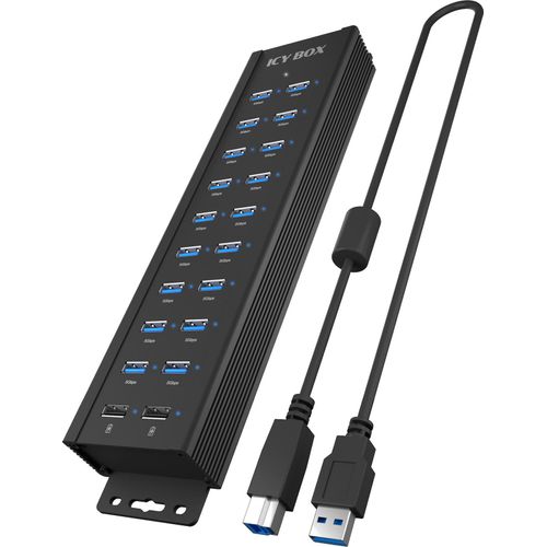 RAIDSONIC Raidsonic | 20-in-1 USB HUB with power supply