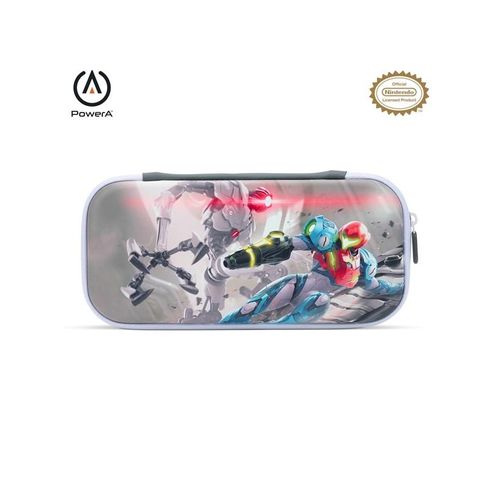 PowerA Slim Case for Nintendo Switch - OLED Model Nintendo Switch or Nintendo Switch Lite - Metroid Dread - Bag - Nintendo Switch