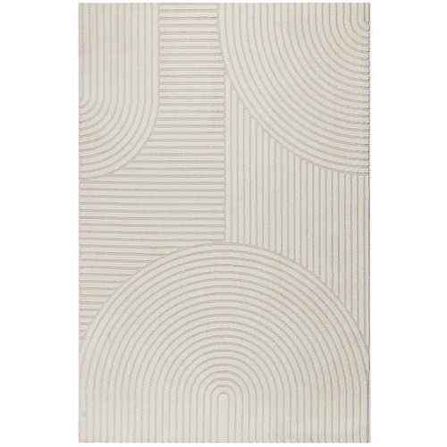 Novel Webteppich Elio, Creme, Beige, Textil, Boho, rechteckig, 80x150 cm, Bsci, für Fußbodenheizung geeignet, Teppiche & Böden, Teppiche, Moderne Teppiche