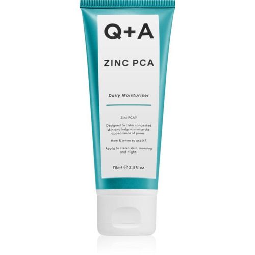 Q+A Zinc PCA Verstevigende Gezichtscrème voor Huid Egalisatie en Porien Minimalisatie 75 ml