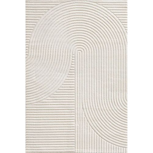 Webteppich Elio, Creme, Beige, Textil, Boho, rechteckig, 160x230 cm, Bsci, für Fußbodenheizung geeignet, Teppiche & Böden, Teppiche, Moderne Teppiche