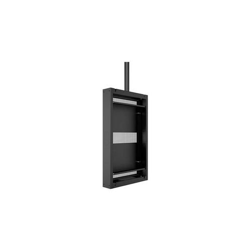 Multibrackets M Pro Series stand - landscape/portrait low-profile - for digital signage display - anti corrosion anti theft - black RAL 9005 - Max 55 kg - recommended for 46"