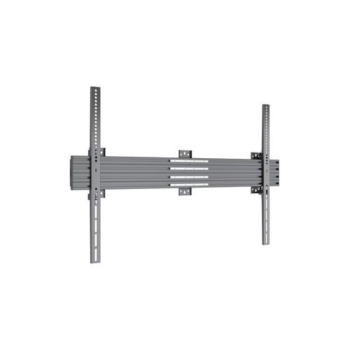 Multibrackets M Pro Series mounting kit - for LCD display - fixed - black - Max 100 kg - recommended for 86"