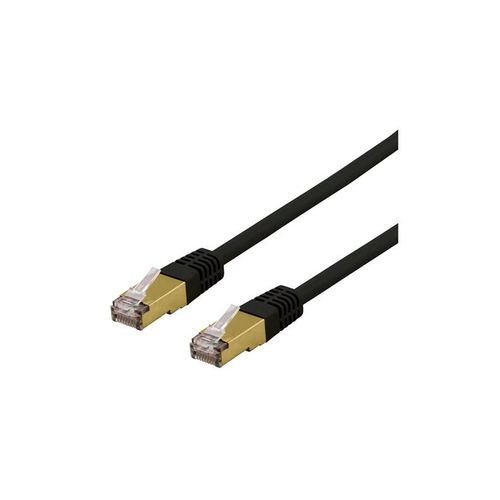 Deltaco SFTP-65SAH - patch cable - 5 m - grey - Grau - 5 meter