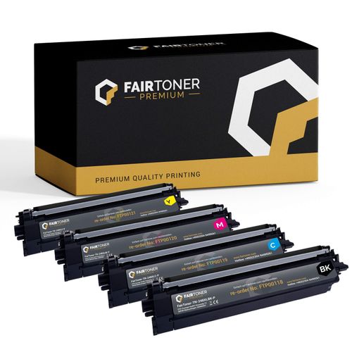 4er Multipack Set Premium kompatibel für Brother TN-248XLCMYK MFC-L 3760 CDW Toner