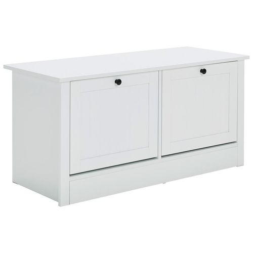 Mid.you Schuhkipper , Holzwerkstoff , 100x45x39 cm , Garderobe, Schuhaufbewahrung, Schuhkipper