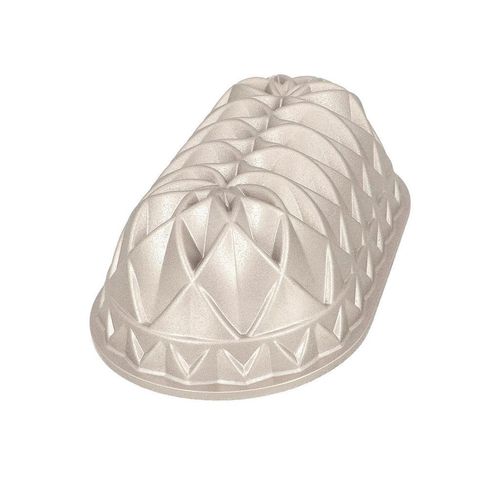 Birkmann Kastenform Contoura , Gold , Metall , 26x8x14.6 cm , antihaftbeschichtet , Backen, Backformen, Kastenformen