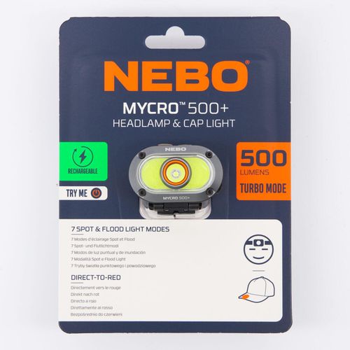 Mehrfarbige Stirnlampe 3,5x5cm