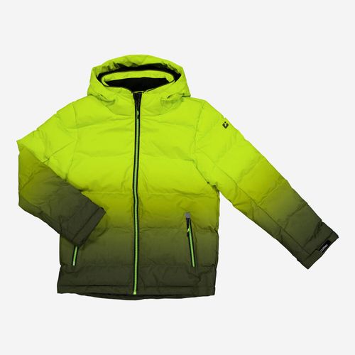 Grüne Jacke mit Kapuze