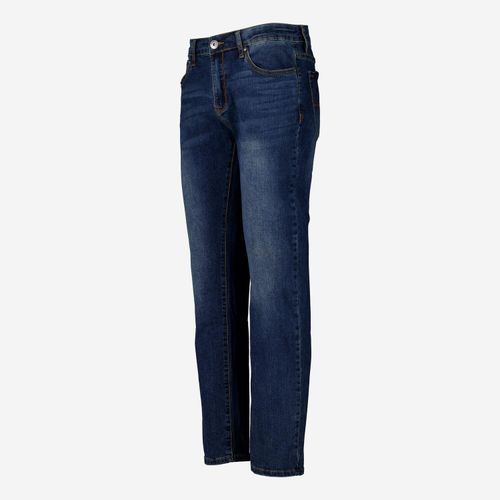 Dunkelblaue Straight Leg Jeans