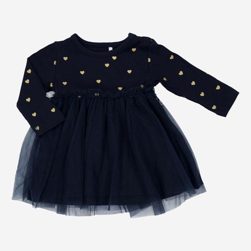 Dunkelblaues Partykleid