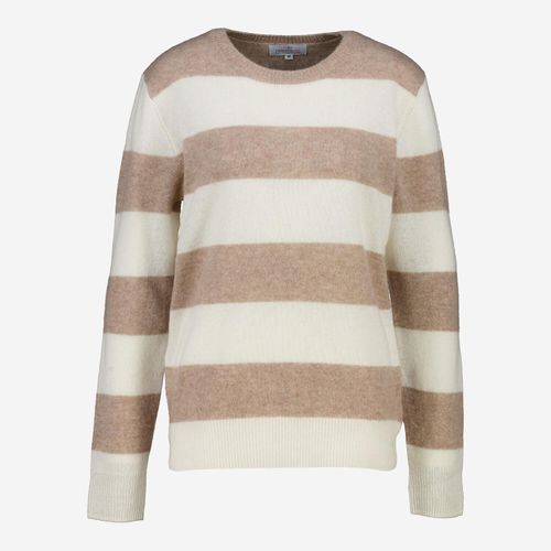 Beige-cremefarbener Pullover aus Kaschmir