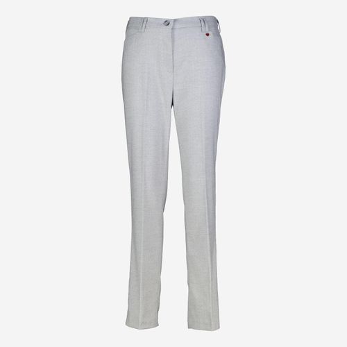 Graue gemusterte Hose