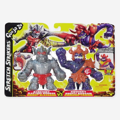 Mehrfarbige Figuren Heroes of Goo Jit Zu-Strech Strikers