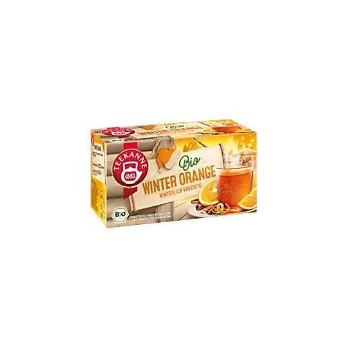 TEEKANNE Früchtetee Bio Winter Orange Fruchtig, Süß 18 Beutel à 2,25 g