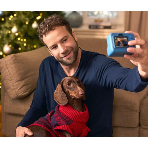 Tchibo - Kamera mit Drucker - blau