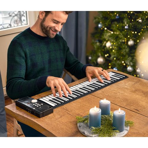 Tchibo - Elektronisches Rollpiano - schwarz