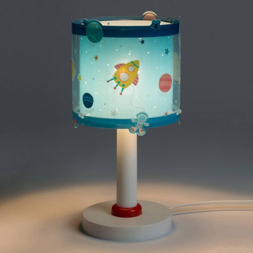 Kinder-Tischlampe Planets, G4, Ø 15 cm