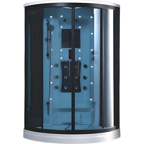 Duschkabine Glasdusche Duschabtrennung Komfortdusche Glaskabine 110x110 cm