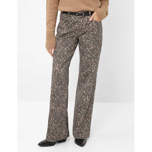 Brax Damen Five-Pocket-Hose Style MAINE CLEAN DARK CHOCOLATE, denim dunkelbraun, Gr. 42L Image