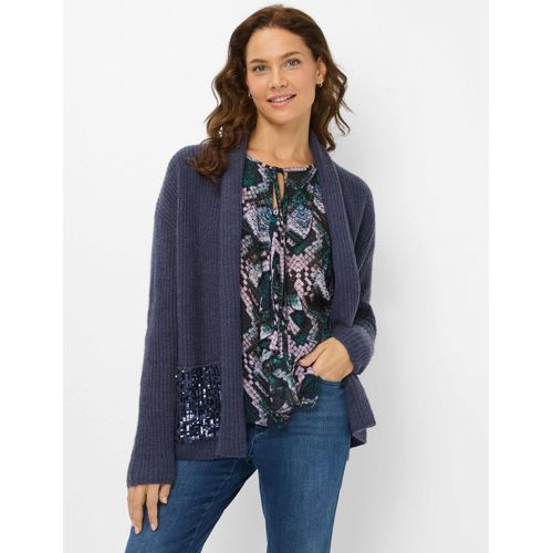 Brax Damen Strickjacke Style ALICIA midnight blue, dunkelblau, Gr. 34 Image