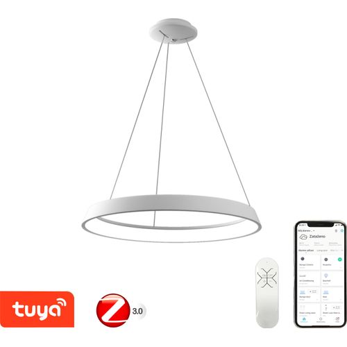 Immax NEO LIMITADO Smarte Pendelleuchte 60cm 39W weiß Zigbee 3.0