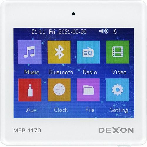 DEXON Wandabspielgerät mit Verstärker MRP 4170