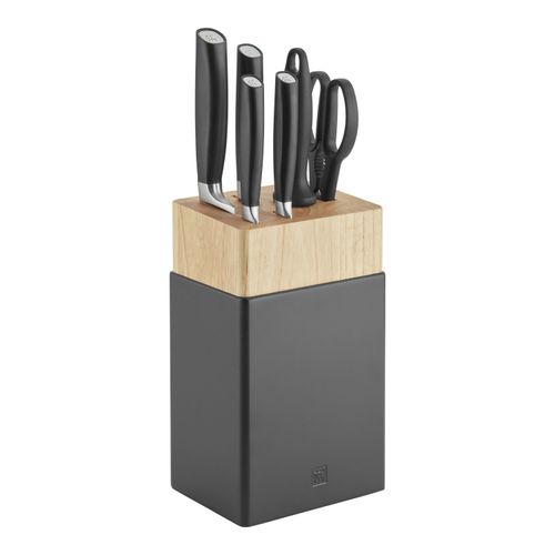 ZWILLING All * Star 7-tlg, Messerblockset, Silber, Schwarz Image