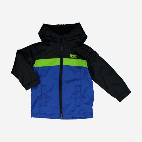 Mehrfarbige Jacke mit Logo-Details