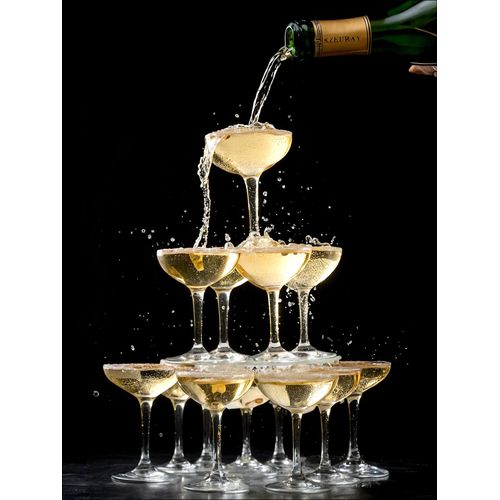 Glasbild CHAMPAGNERTOWER