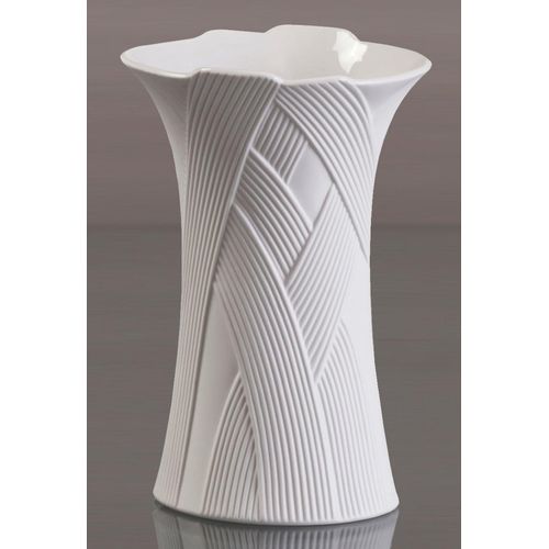 Dekovase KAISER PORZELLAN "Hacienda 1", weiß, B:11cm H:17cm T:11cm, Porzellan, Vasen