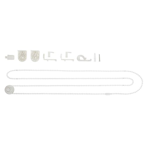 Sichtschutzzüge Ersatzteil-Zubehör-Set MY HOME, weiß, Kunststoff, Sichtschutzzüge, für My Home Rollos