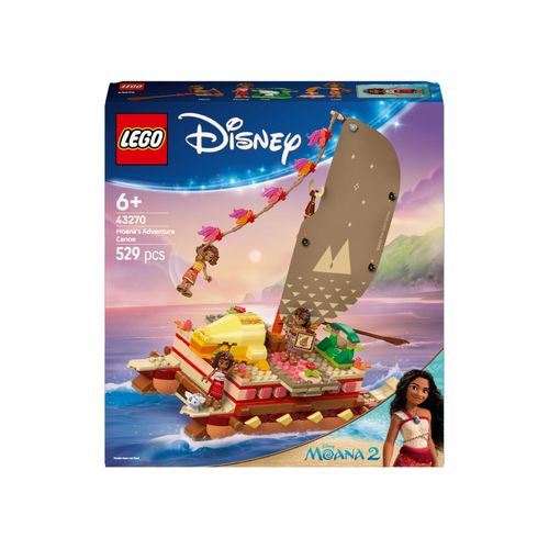LEGO® Disney Princess™ 43270 Moana's Adventure Canoe V29