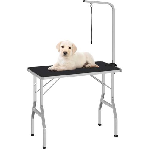 vidaXL Trimmtisch Schertisch mit Schlinge für Hunde Katzen Klappbar