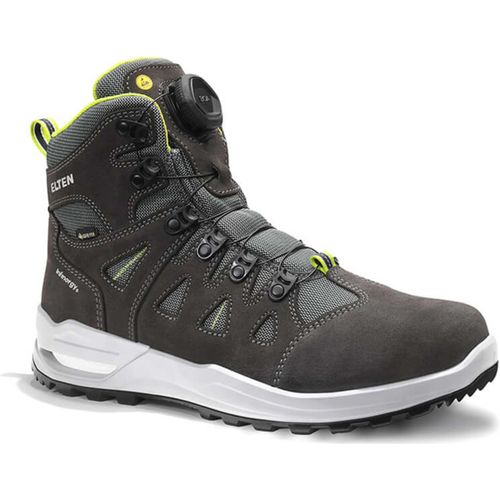 ELTEN Berufsstiefel RILEY XXF BOA® GTX grey-lime Mid ESD O2 WR CI 976680 Grau, 38