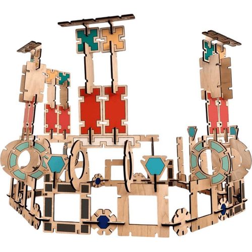 Holzbausteine für Kinder - Maxi Set
