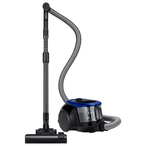 Samsung Bodenstaubsauger , Blau, Schwarz , Metall, Kunststoff , 30.8x32.8x55 cm , ergonomischer Handgriff, automatische Kabelaufwicklung, Zyklon-Technologie , Haushaltsreinigung, Haushaltsgeräte, Staubsauger