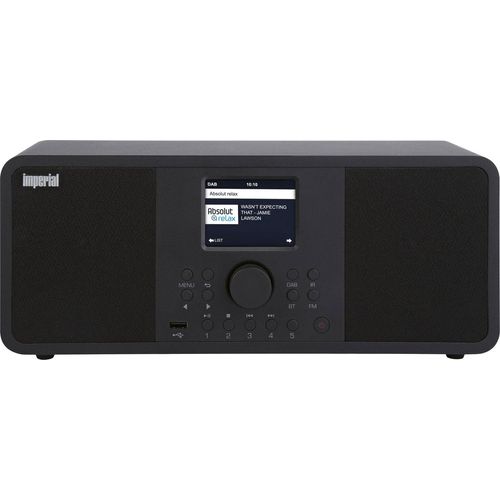 Imperial DABMAN i205 Internet Tischradio Internet, DAB+, UKW Internetradio, DAB+, UKW, USB, WLAN, LAN Schwarz (22-233-10)