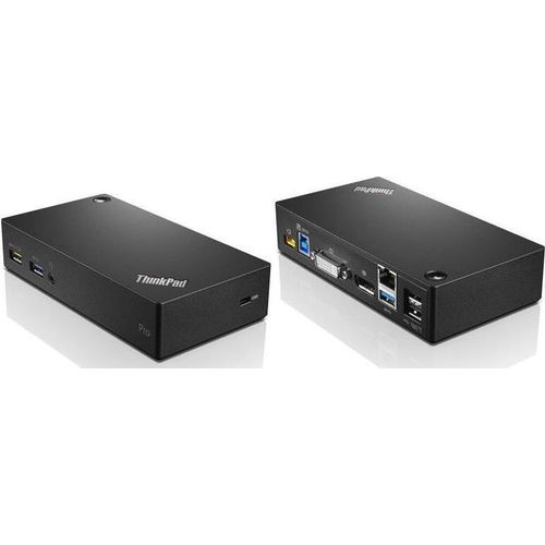 Lenovo 03X6898 Notebook-Dockingstation & Portreplikator Verkabelt USB 3.2 Gen 1 (3.1 Gen 1) Type-A Schwarz (03X6898)