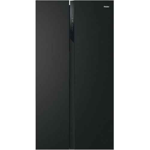 Kühl-Gefrierkombination Side by Side Black XL SlimLine NoFrost Haier HSR3918ENPB