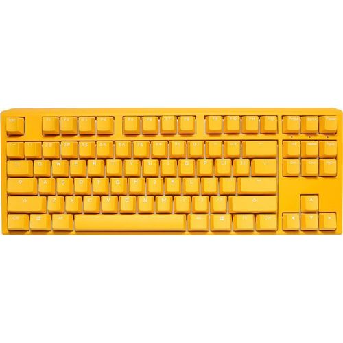 Ducky One 3 Yellow TKL Gaming Tastatur RGB LED - MX-Clear US - Tastatur