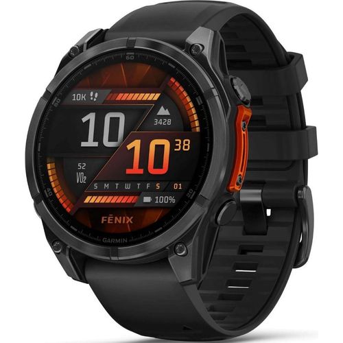 Garmin Fenix 8 AMOLED Sportuhr 47 mm Schwarz
