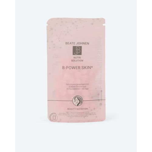 B-Power Skin Kautabletten Erdbeer 90 Stk.