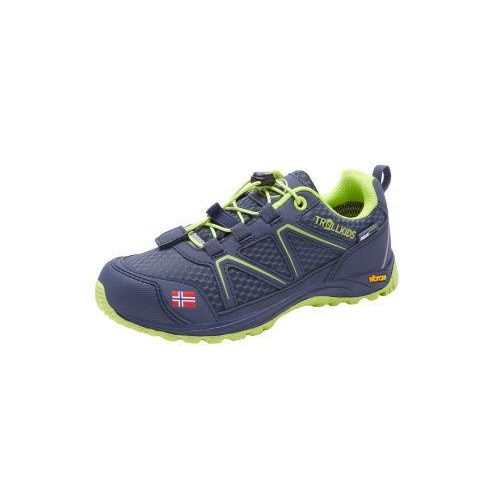 Trollkids Kids Skarvan Hiker Low navy/lime - Größe 32 Kinder 473
