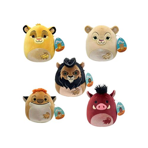 SPAR-SET 416738 - Jazwares - Disney - Der König der Löwen - Squishmallows - Kuscheltier-Set mit 5 Charakteren