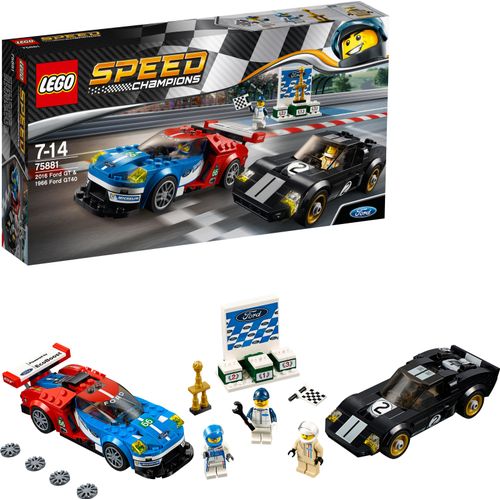 LEGO® Speed Champions 2016 Ford GT & 1966 Ford GT40 75881