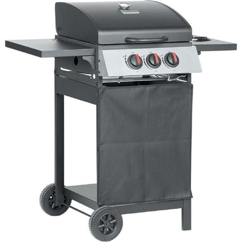 RIBEYE Gasgrill mit 2 Hauptbrennern plus Seitenkocher | aus rostfreier Stahl